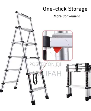 Adjustable Household Telescopic Ladder
