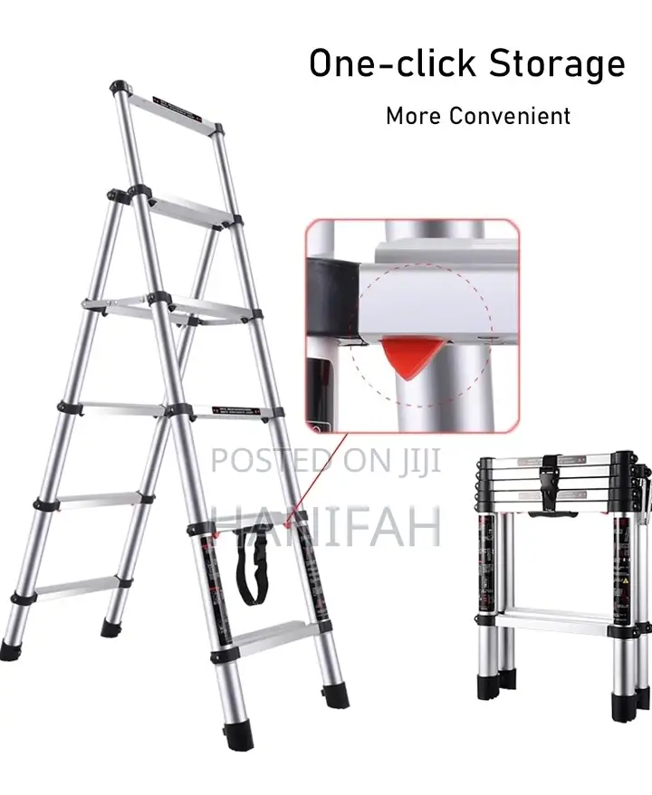 Adjustable Household Telescopic Ladder