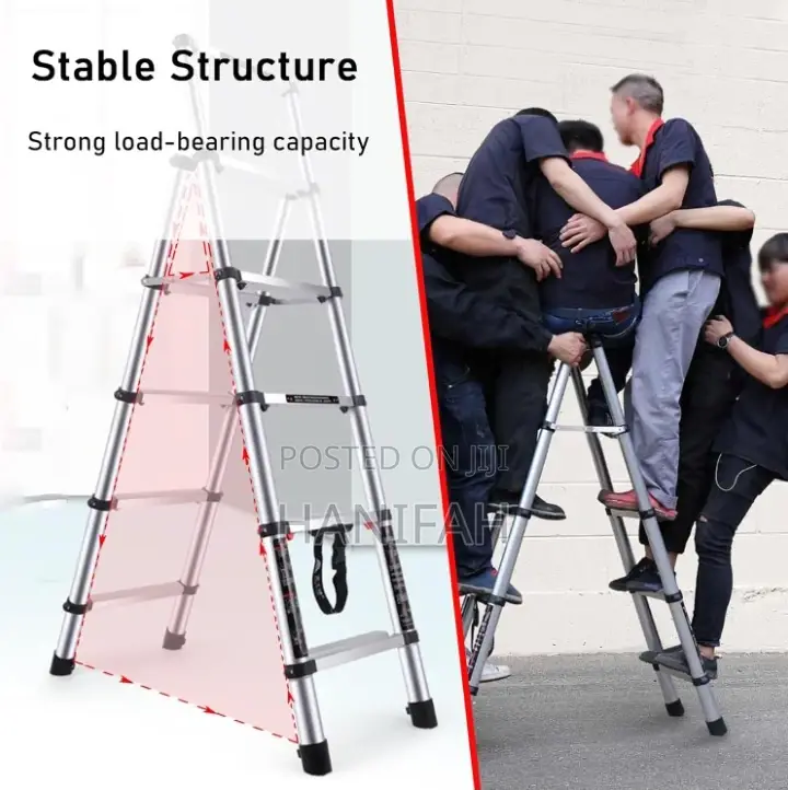 Adjustable Household Telescopic Ladder