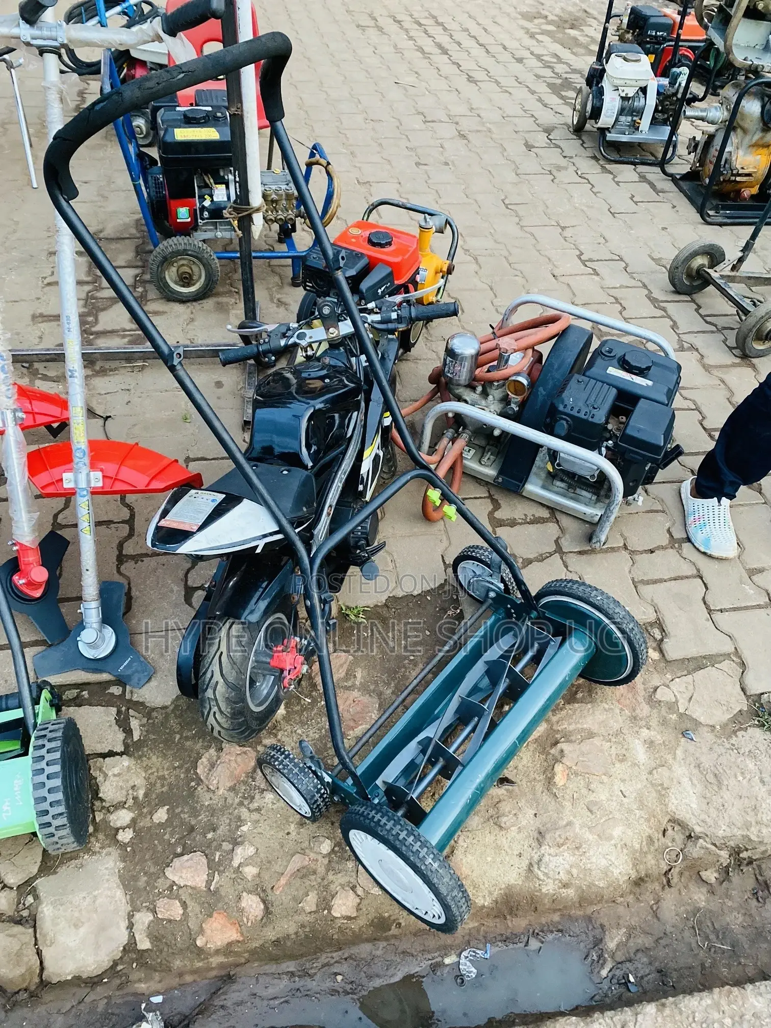 Sharp Blades Lawn Mowers