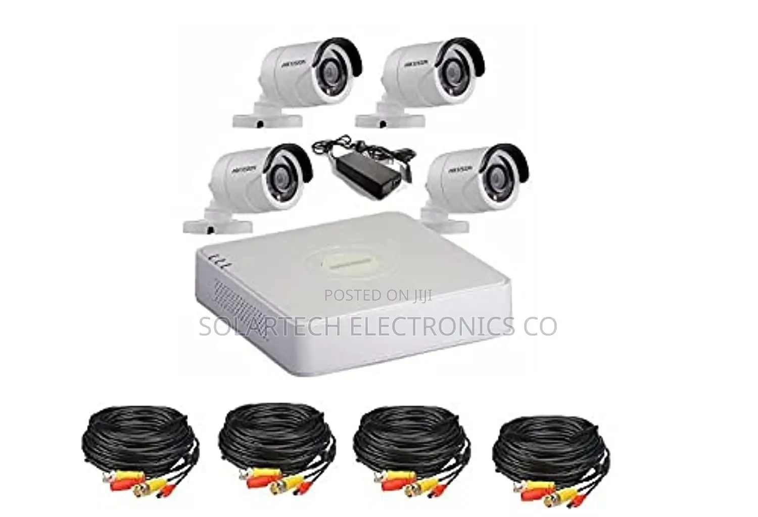 4 Channel CCTV Camera Kit Full HD