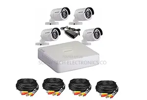 4 Channel CCTV Camera Kit Full HD
