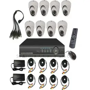 8 Channel CCTV Camera Kit Full HD