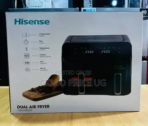 8.6 Litres Hisense Dual Double Air Fryer