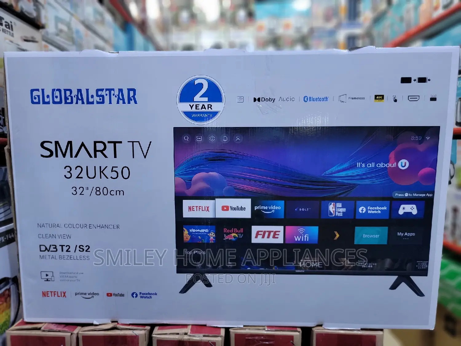 Brand New 32inches Globalstar Smart Tv