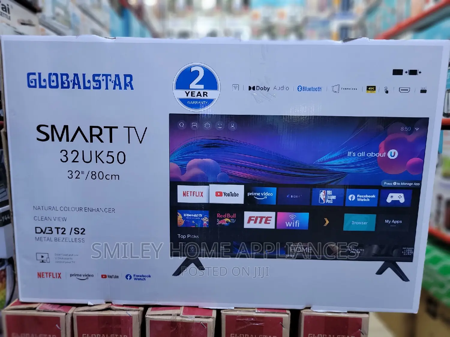 Brand New 32inches Globalstar Smart Tv
