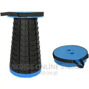 Telescopic Foldable Stool for Outdoor Hiking -Color May Vary