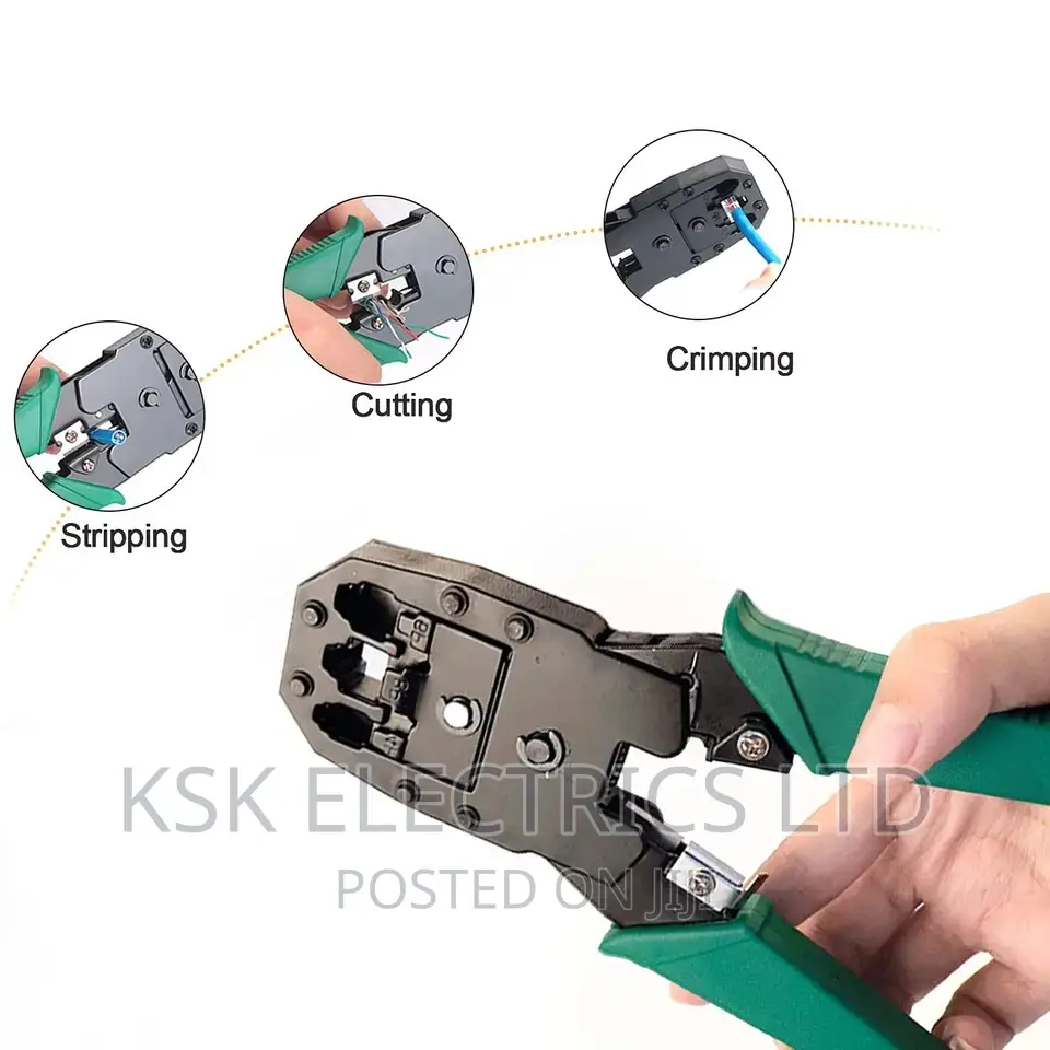 Crimping Cable Cuttertools Pliers Multifunction Network