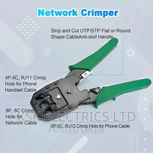 Crimping Cable Cuttertools Pliers Multifunction Network