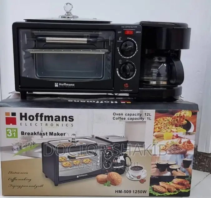 Hoffman 3 in 1 Breakfast Maker (HM-509)