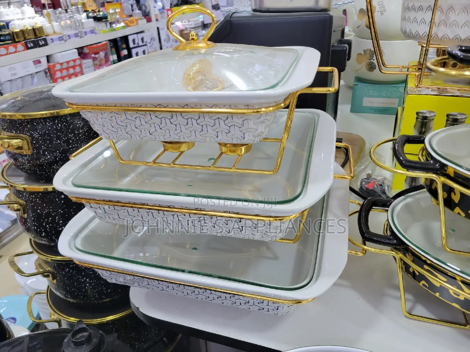 Ceramic Serving Dishes/Food Warmer 3pics