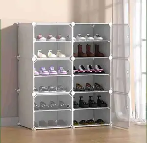 White Plastic Storage Wardrobe