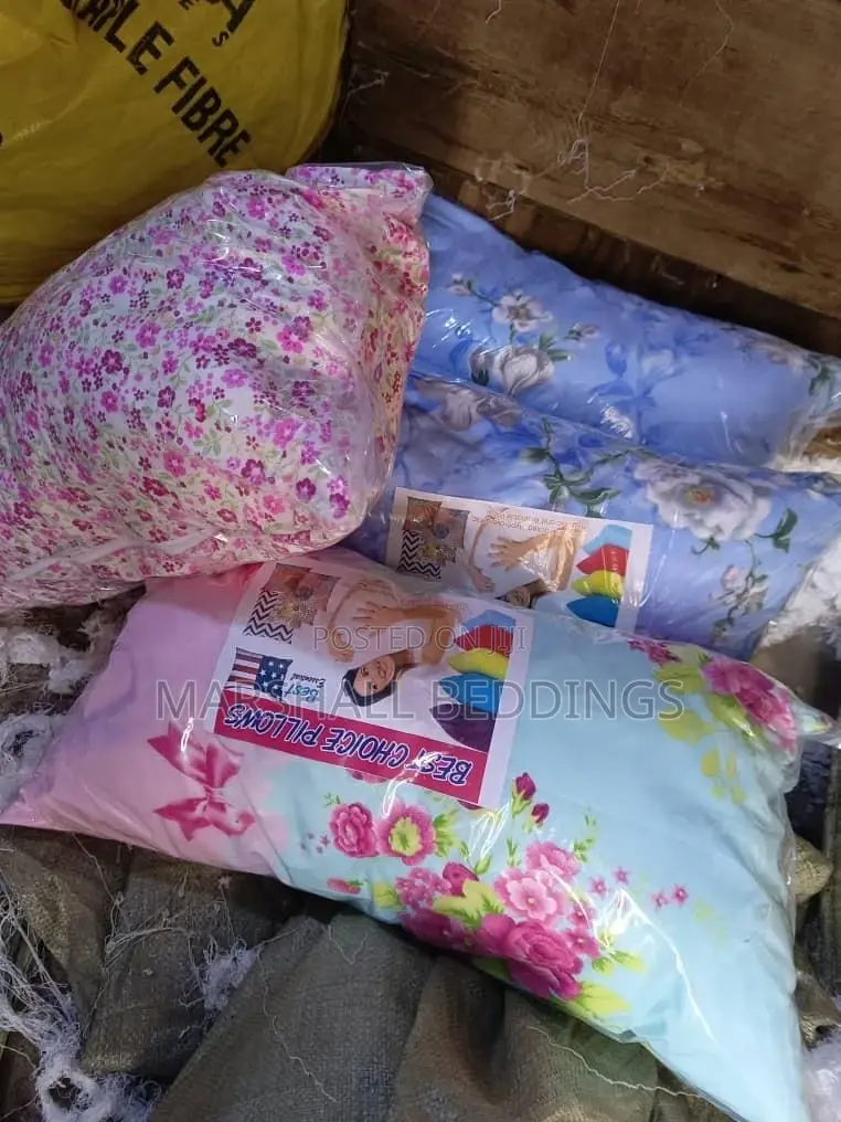 Cotton Pair of Pillows