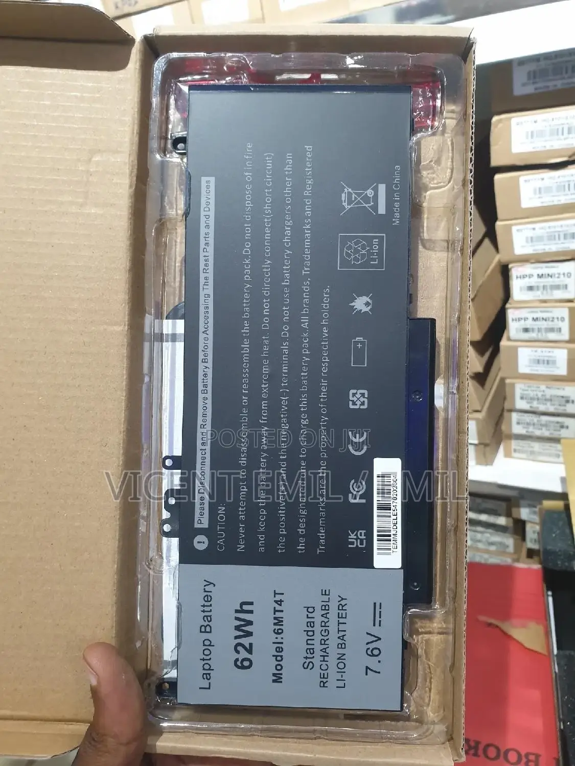 Dell Battery E5470 Latitude E5450, E5470, E5550, 6mt4t