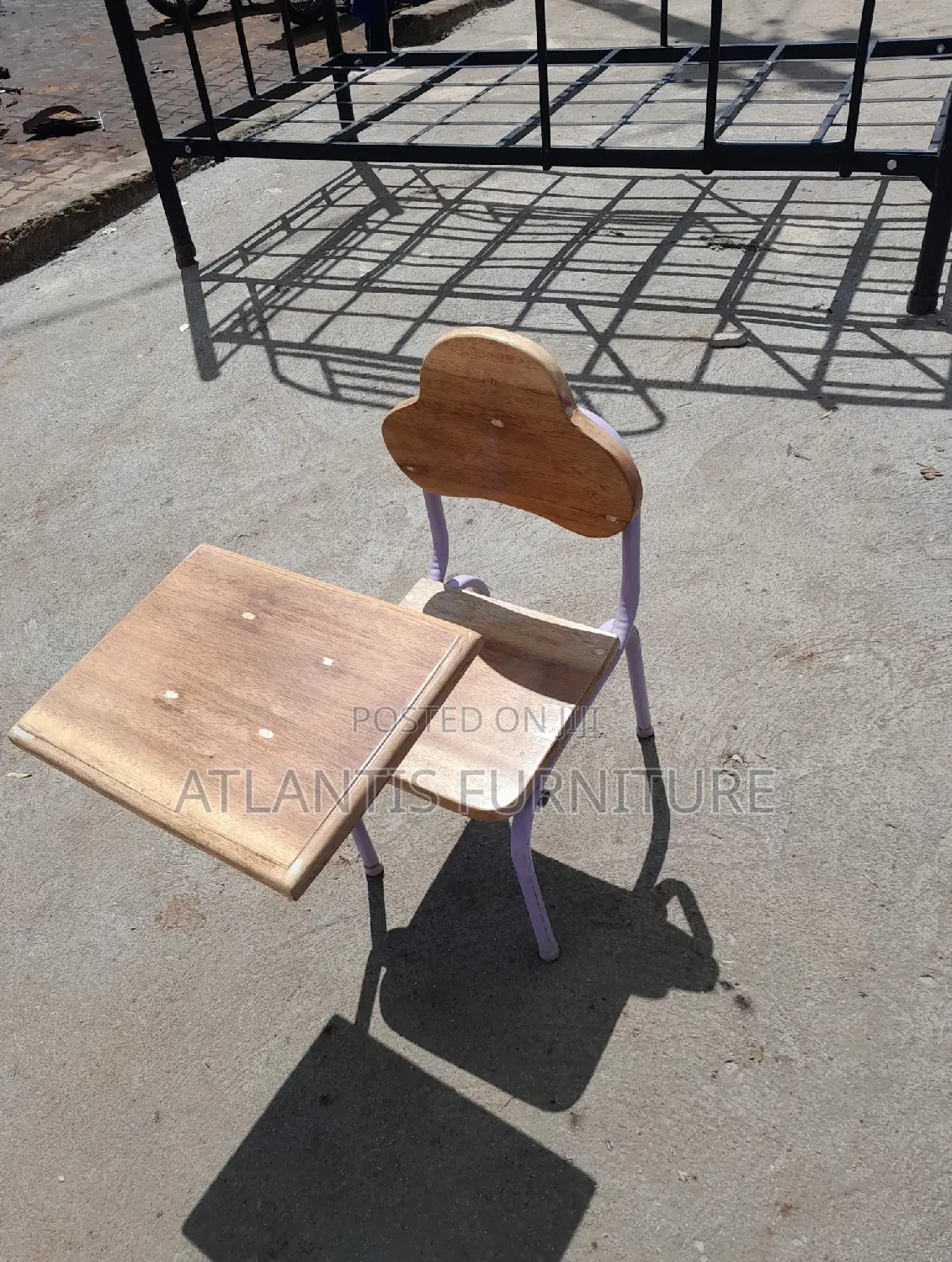 Kids Chair With Writing Pad