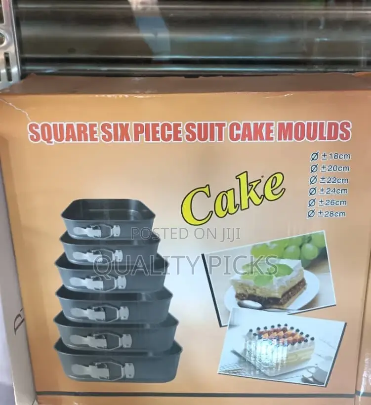 Steel Cake Mold Set
