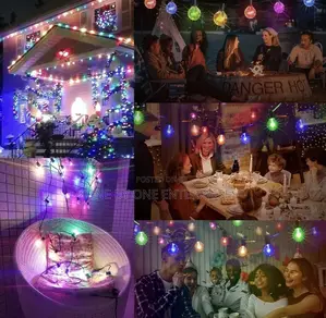 Vintage Elegant RGB Bulb Lights String Lights Restaurants