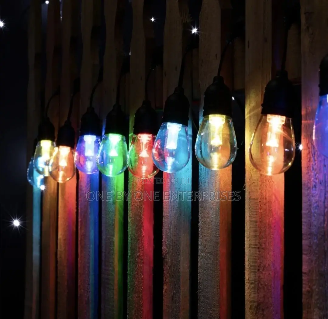 Waterproof RGB Vintage Elegant Bulb Lights String Lights