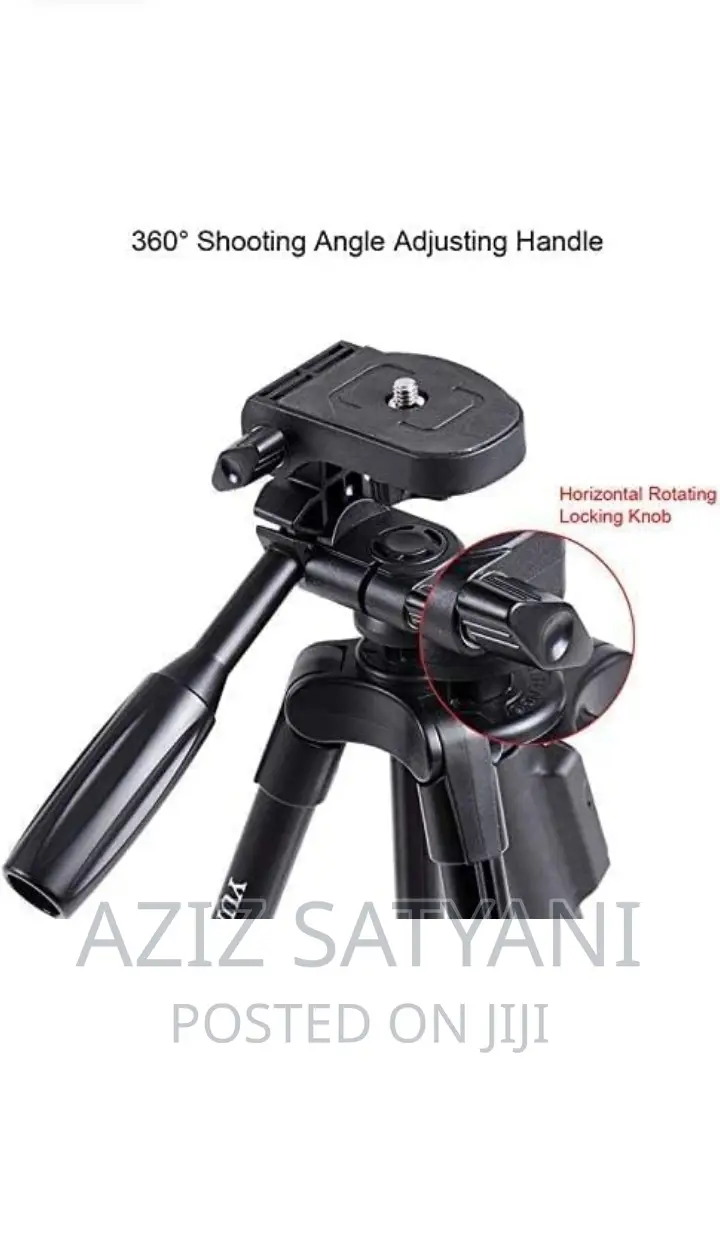 VCT-5208 Tripod With Bluetooth Remote For SMRTPH And DSLR