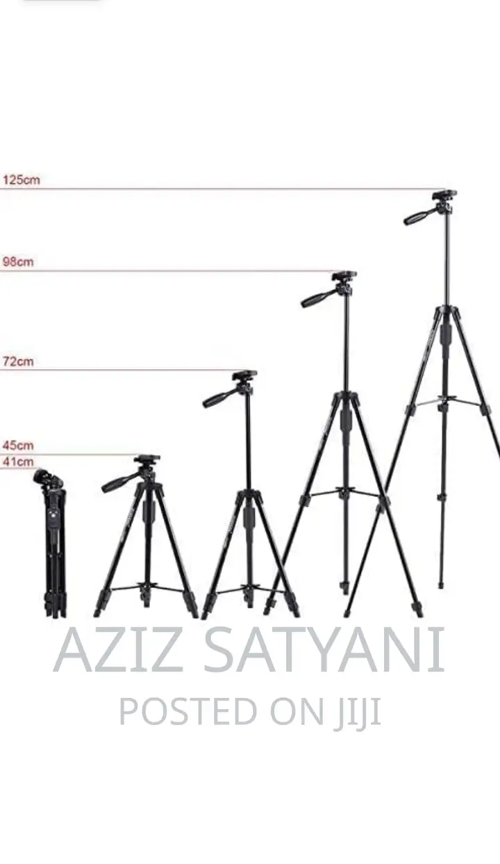 VCT-5208 Tripod With Bluetooth Remote For SMRTPH And DSLR