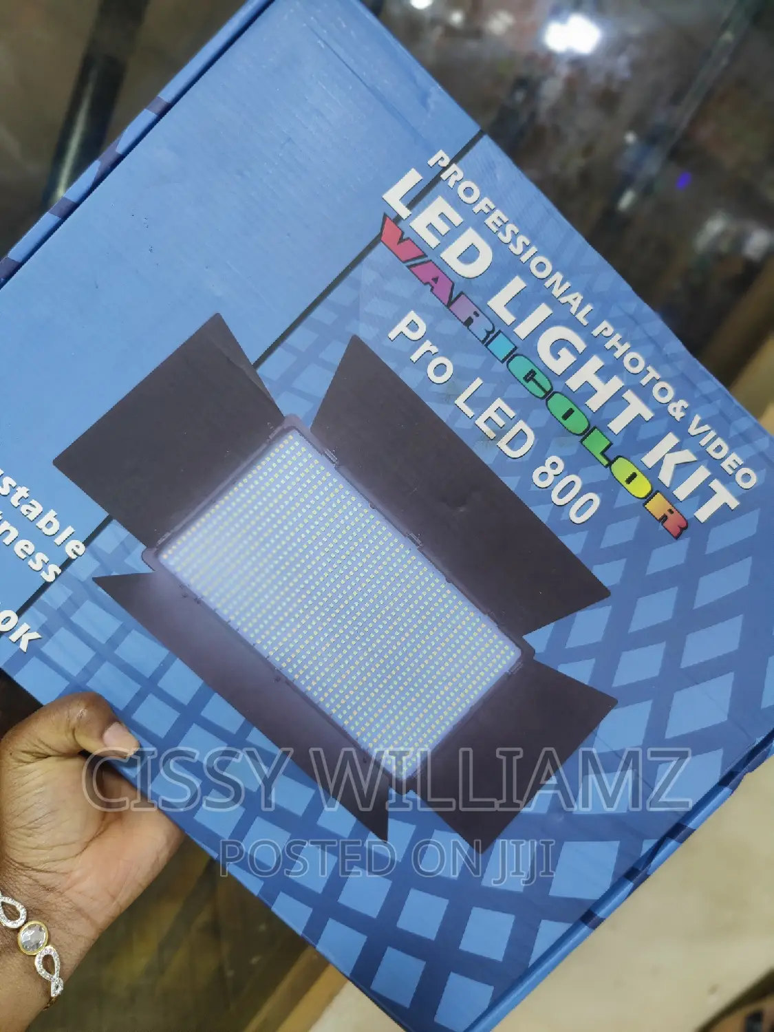 LED 800 Professional Varicolor/Studio Light Kit LED Pro 800