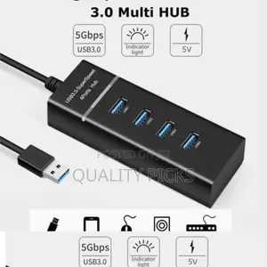 4 Port USB Hub