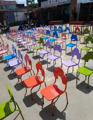 Uganda Made Children's School Chairs.