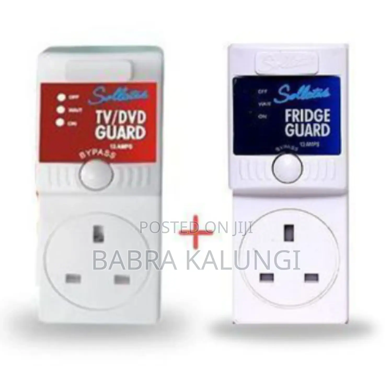 Sollatek Package of TV Guard Plus Fridge Guard White