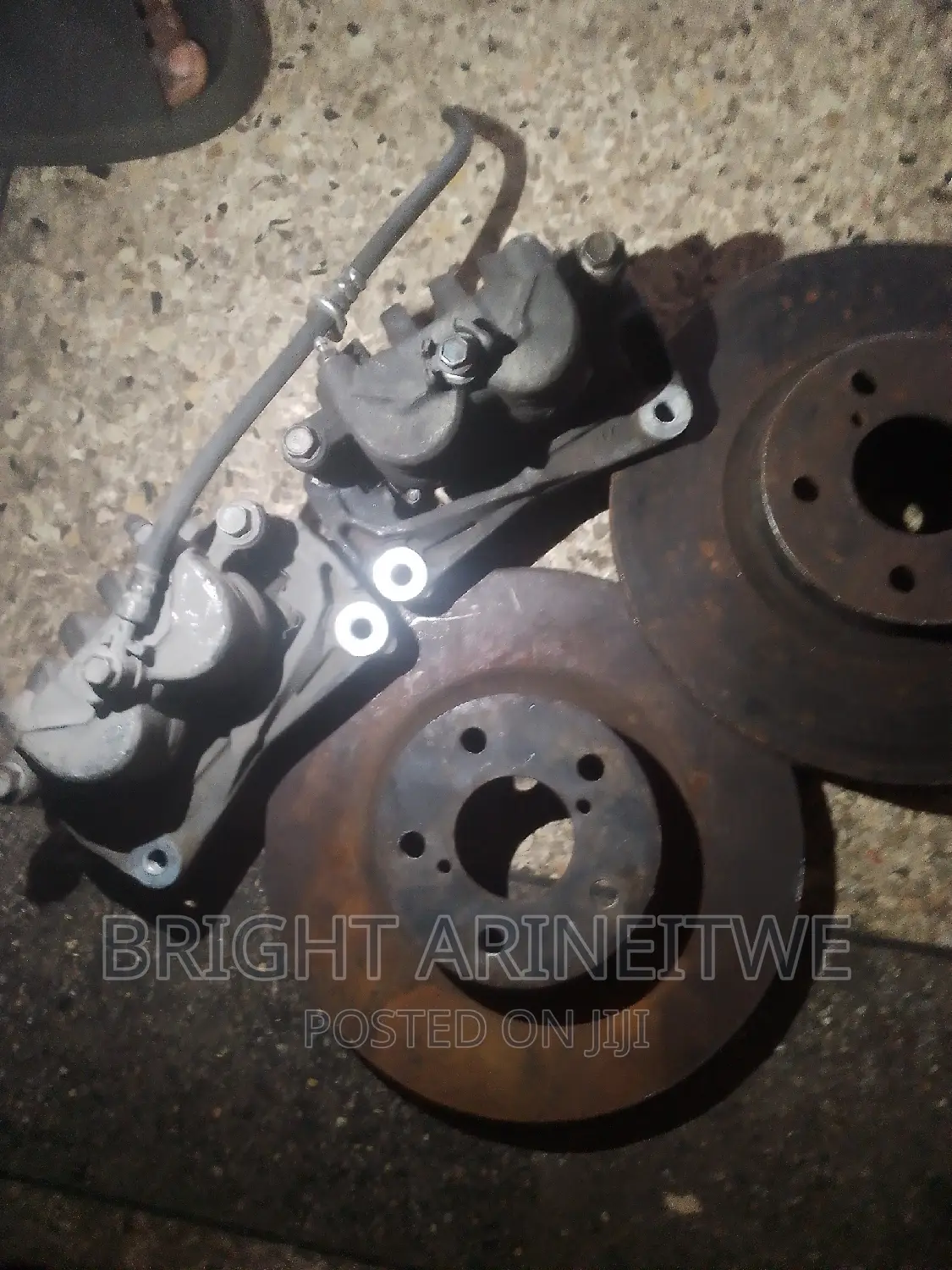 Brake Discs and Calipers.