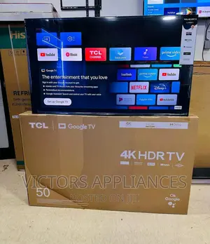 Brand New Original TCL 50inch Android HDR Smart Tv