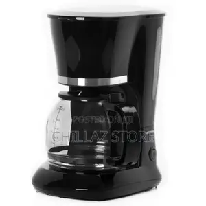 Geepas GCM6103 Electric Coffee Maker, 1.5 Litres – Black