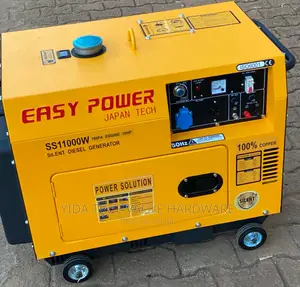 Silent Generator 5.5kva Easy Power Italy  Key Start
