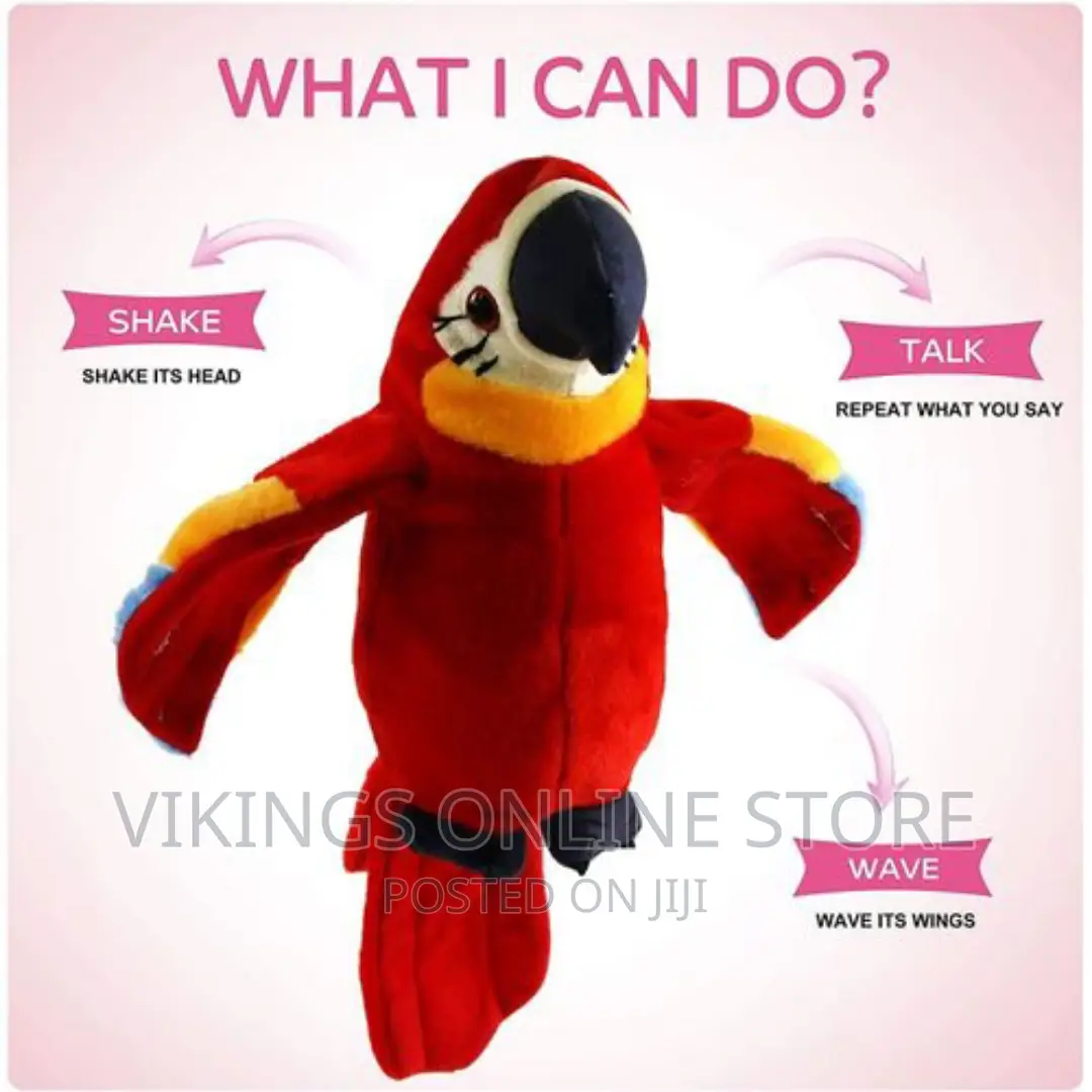 Talking Parrot Toy for Kids - Multicolor