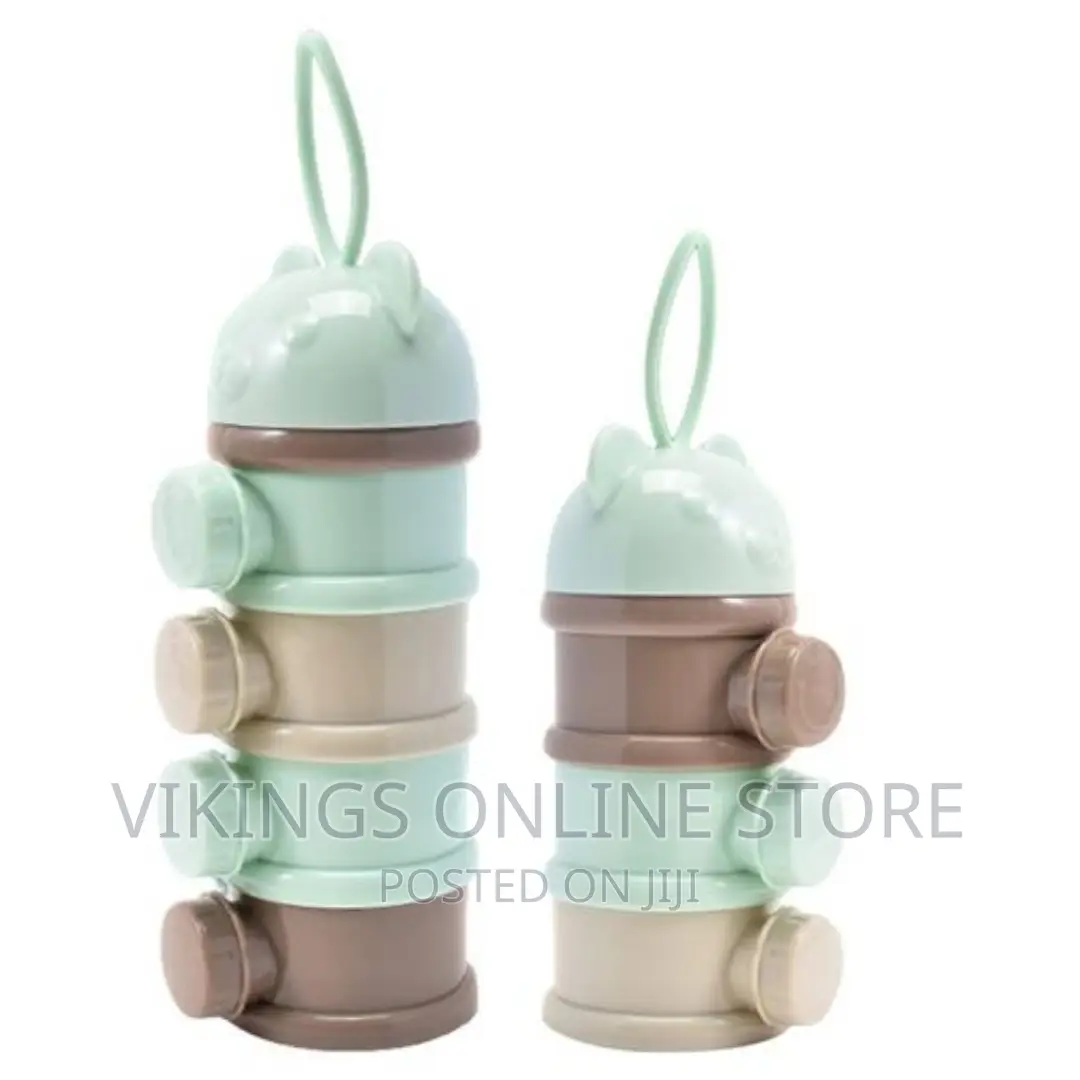4 Layers Stackable Formula Container - Multicolor