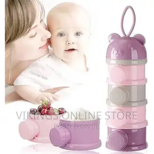 4 Layers Stackable Formula Container - Multicolor