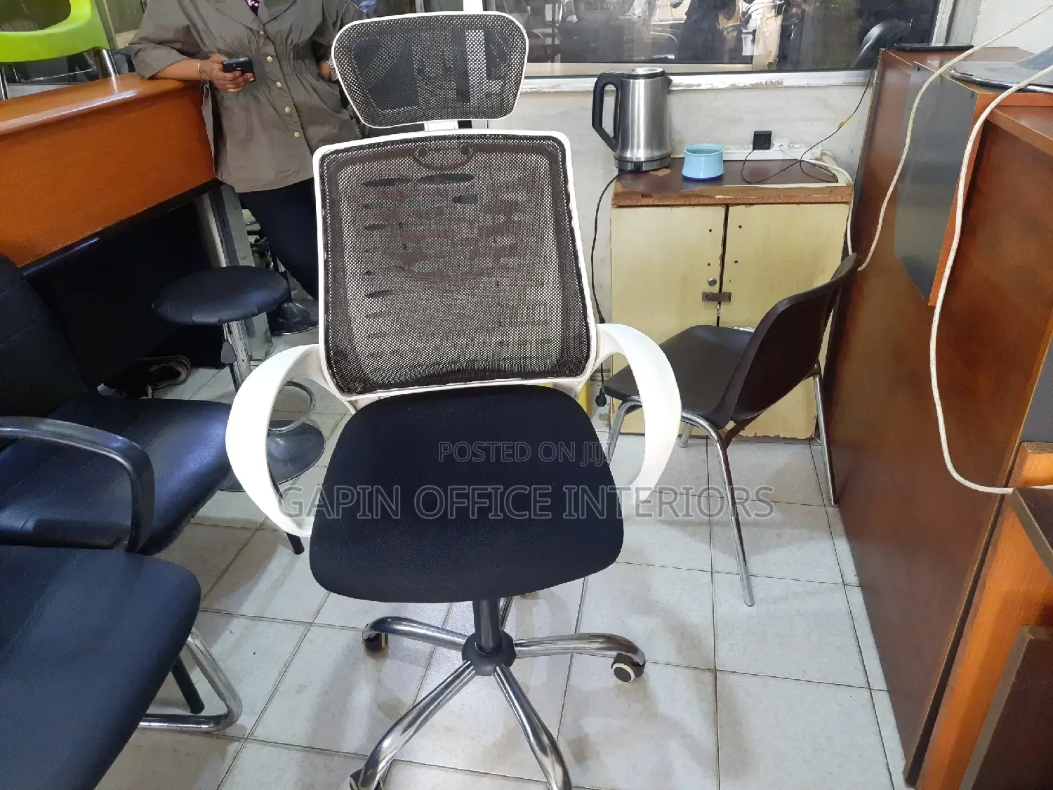Headrest Adjustable Office Chair