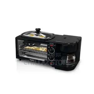 Saachi 3 in 1 Breakfast Machine NL-BS-2951-BK