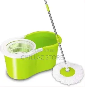 360 Spin Magic Mop With Bucket – Green