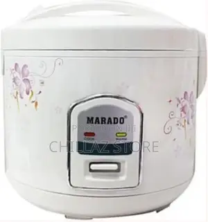 Marado Electric Rice Cooker-3 Litres-500w – White