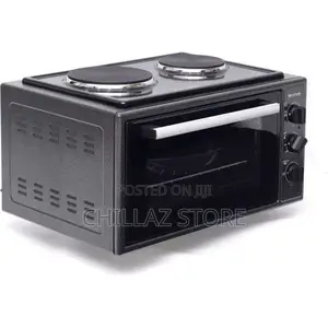 Blueflame 45 Liters Electric Mini Oven With Two Hot Plates