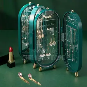 Earring Holder Stand Jewelry Storage Box for Women Foldable