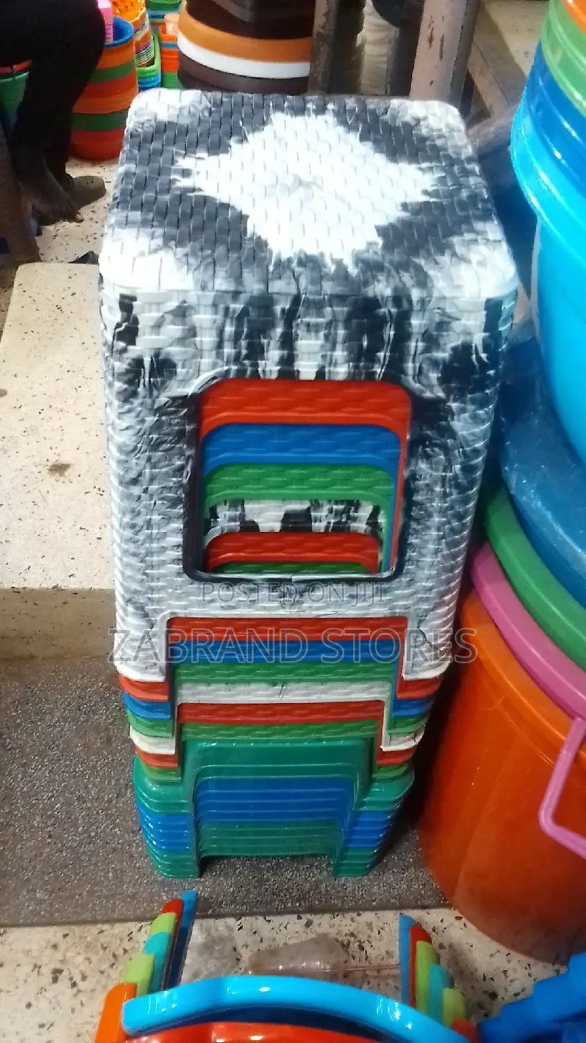 Classic Home Plastic Stools