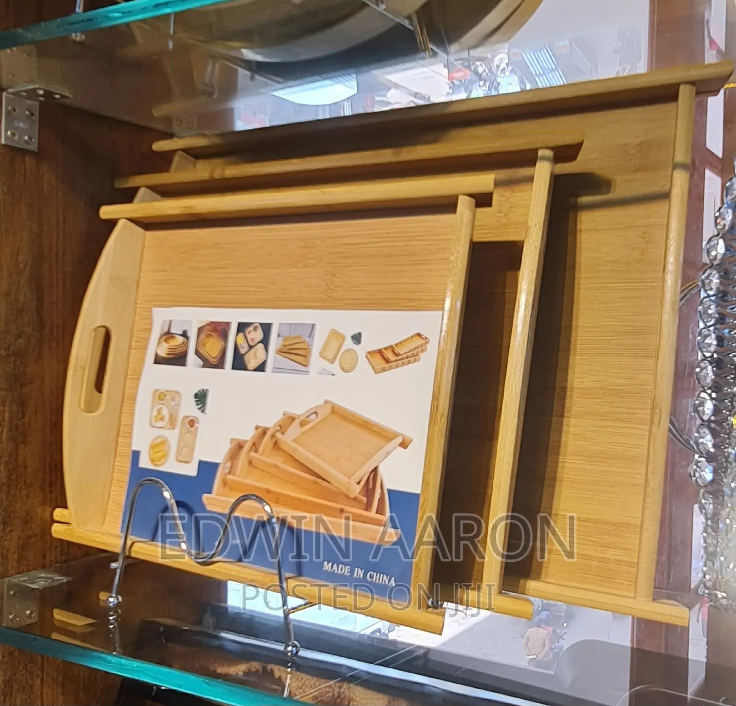 Bamboo Tray Set 3pcs