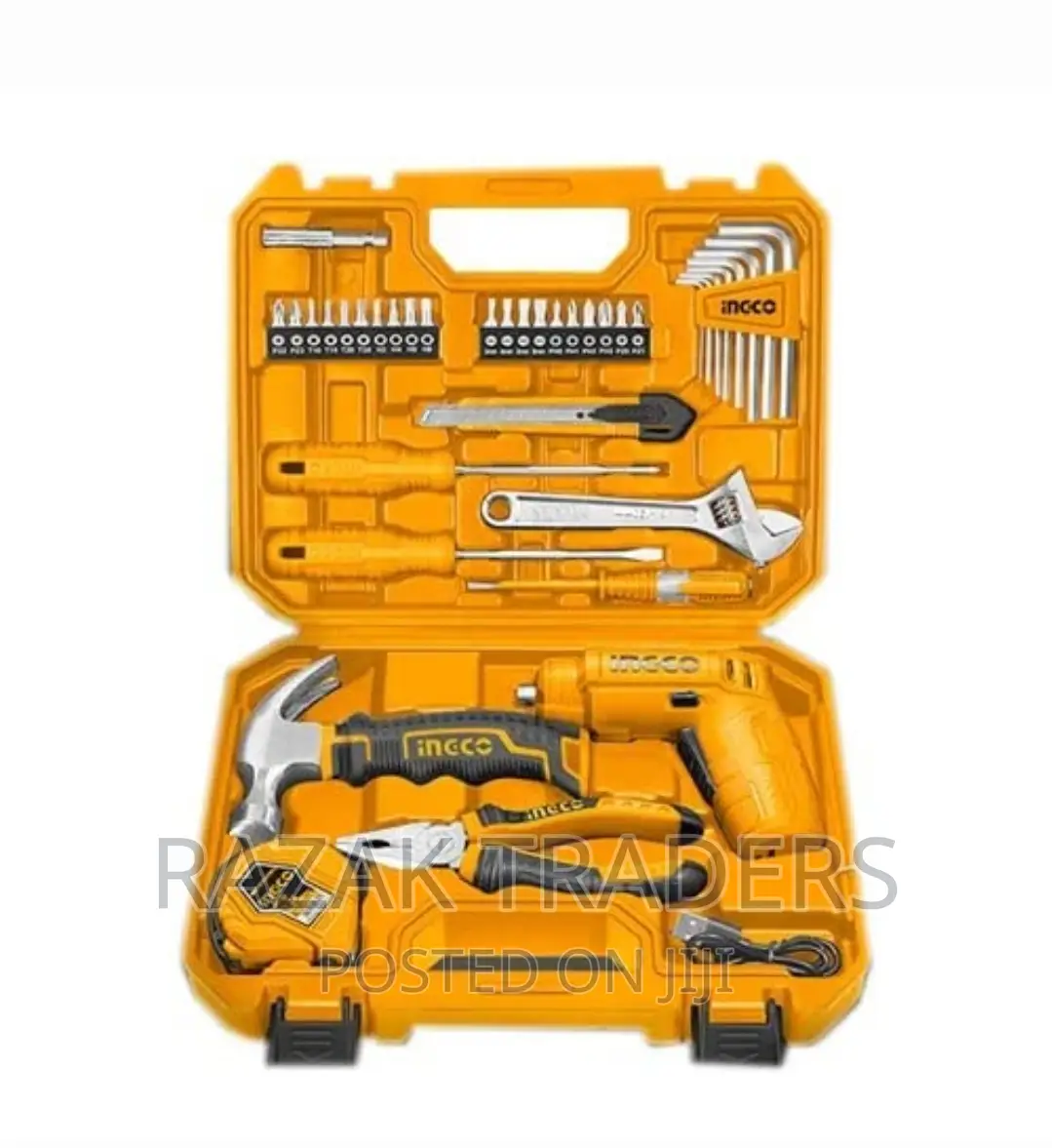 Ingco 38pcs Kit Bag + 4V Ingco HKTHP10381