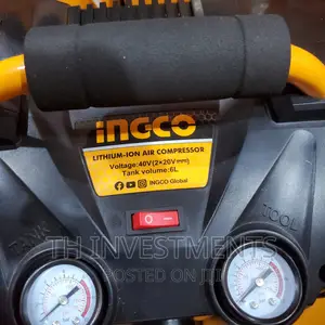 Ingco Lithium Ion Air Compressor.