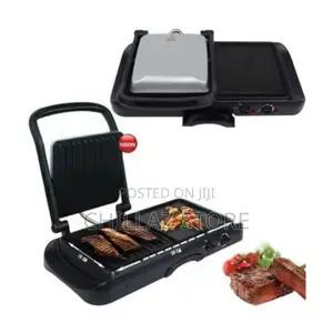 DSP 2 In1 Ielectric Grill Portable Nonstick Barbecue Press