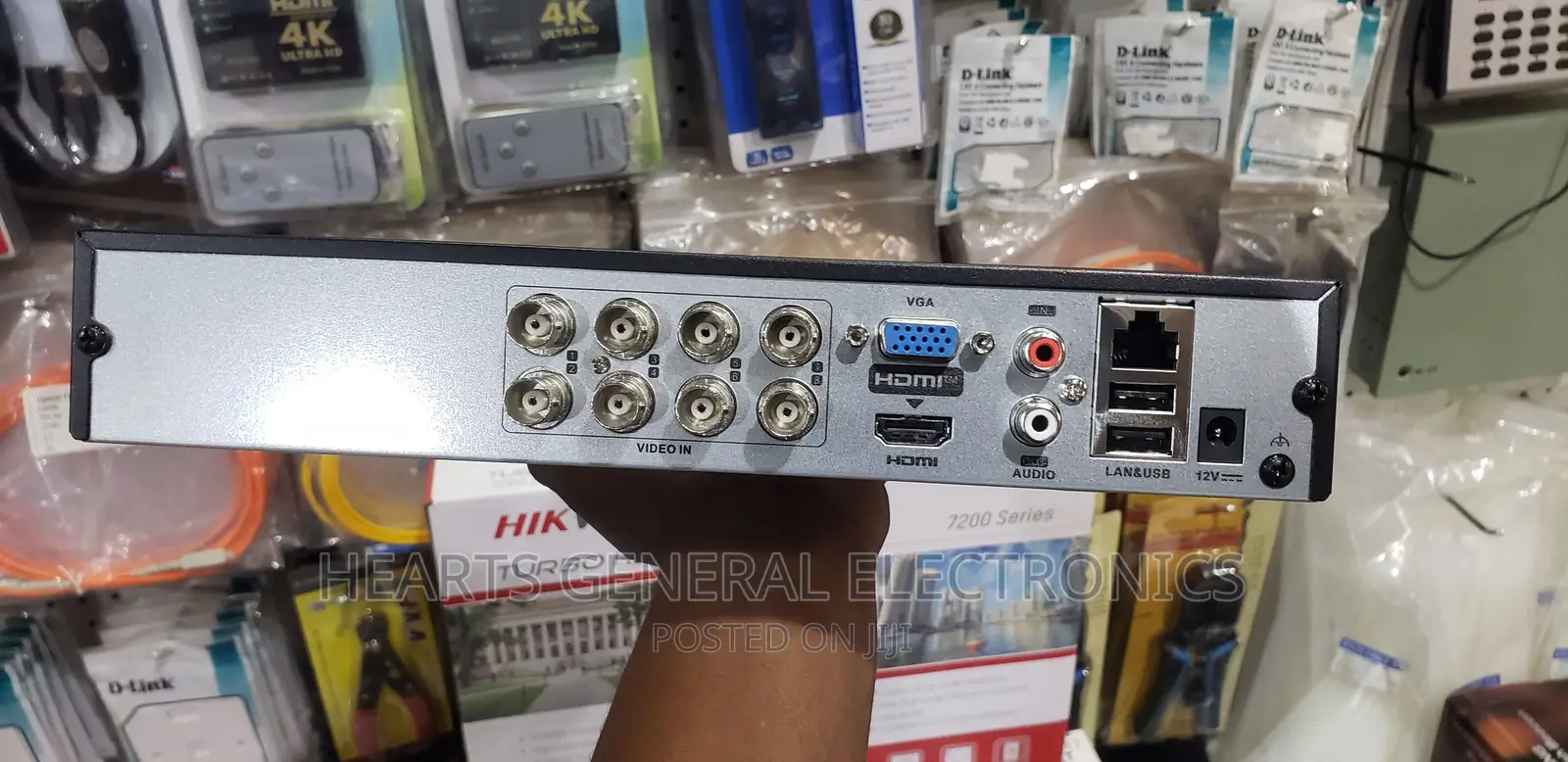 Hikvision CCTV DVR ( 8ch 2mp )