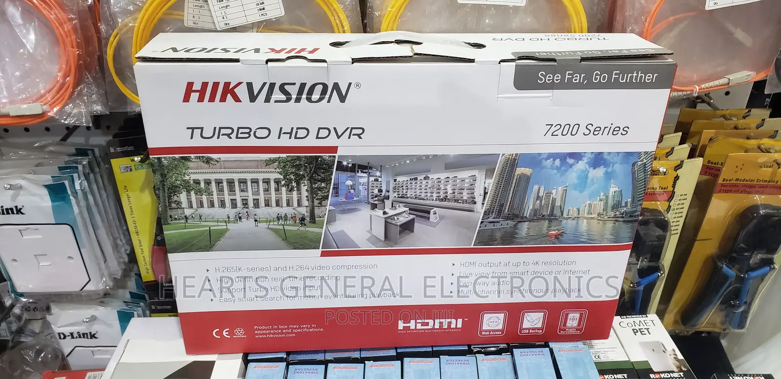 Hikvision CCTV DVR ( 8ch 2mp )