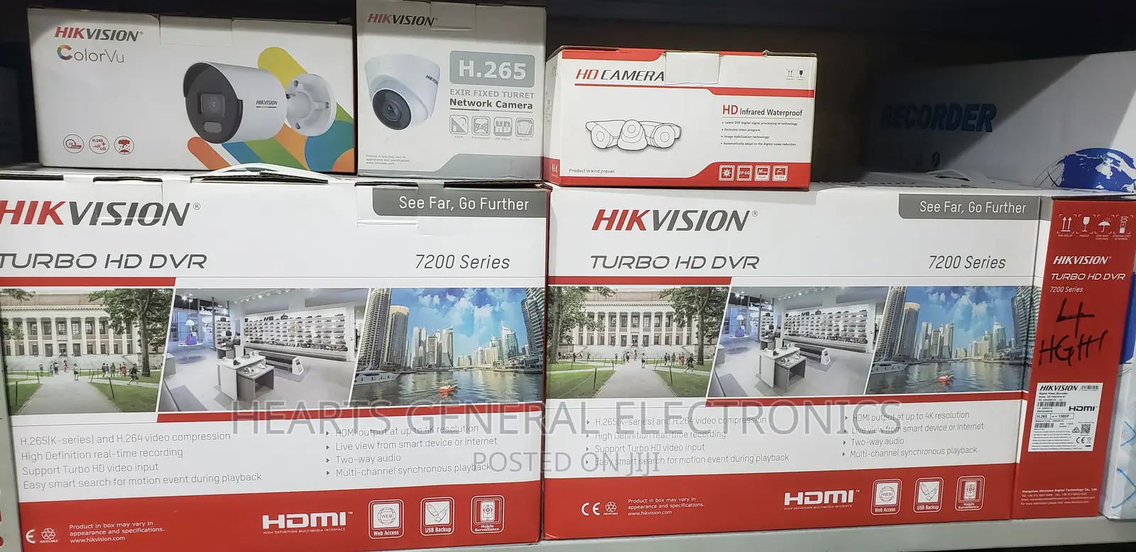 Hikvision CCTV DVR ( 8ch 2mp )