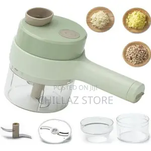 4 in 1 Electric Handheld Cooking Hammer Vegetable Cutter Set